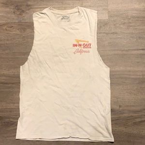 In N Out Cutoff Tank Top